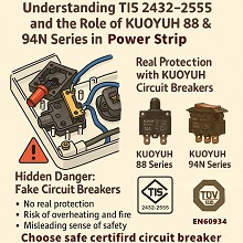 用電安全不馬虎：認識 TIS 2432-2555 標準與 KUOYUH 88 / 94N 系列在延長線中的應用